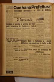 Página do jornal O Nordeste de março de 1950