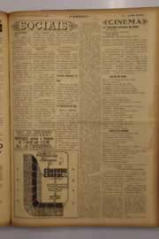 Página do jornal O Nordeste de março de 1950