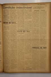 Página do jornal O Nordeste de março de 1950