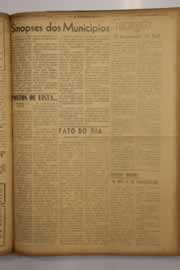 Página do jornal O Nordeste de março de 1950