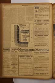 Página do jornal O Nordeste de abril de 1950