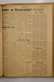 Página do jornal O Nordeste de abril de 1950