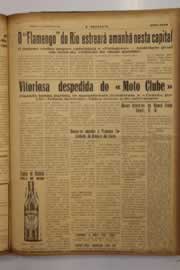 Página do jornal O Nordeste de abril de 1950