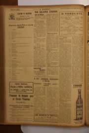 Página do jornal O Nordeste de abril de 1950