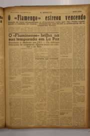 Página do jornal O Nordeste de abril de 1950