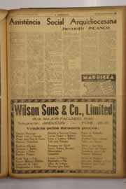Página do jornal O Nordeste de abril de 1950