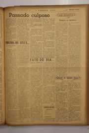 Página do jornal O Nordeste de abril de 1950