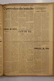 Página do jornal O Nordeste de abril de 1950