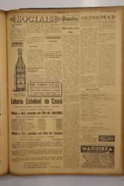 Página do jornal O Nordeste de abril de 1950