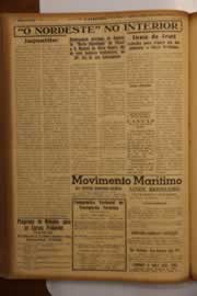 Página do jornal O Nordeste de abril de 1950