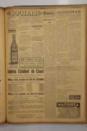 Página do jornal O Nordeste de abril de 1950