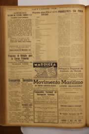 Página do jornal O Nordeste de abril de 1950