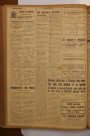 Página do jornal O Nordeste de abril de 1950