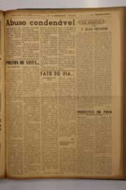 Página do jornal O Nordeste de abril de 1950
