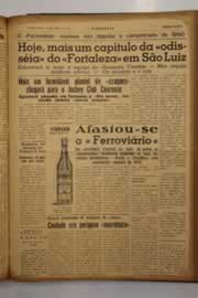 Página do jornal O Nordeste de abril de 1950