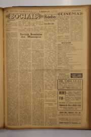 Página do jornal O Nordeste de abril de 1950