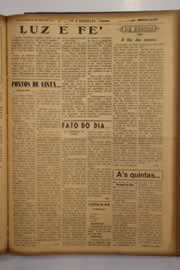 Página do jornal O Nordeste de abril de 1950