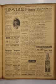 Página do jornal O Nordeste de abril de 1950
