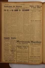 Página do jornal O Nordeste de abril de 1950