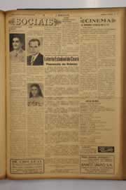 Página do jornal O Nordeste de maio de 1950