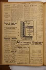 Página do jornal O Nordeste de maio de 1950