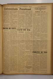 Página do jornal O Nordeste de maio de 1950