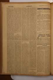 Página do jornal O Nordeste de maio de 1950