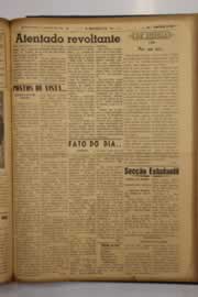 Página do jornal O Nordeste de maio de 1950
