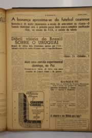 Página do jornal O Nordeste de maio de 1950