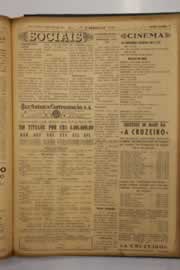 Página do jornal O Nordeste de maio de 1950