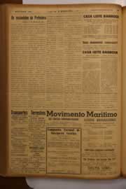 Página do jornal O Nordeste de maio de 1950