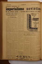 Página do jornal O Nordeste de maio de 1950