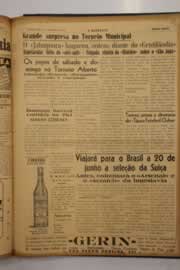 Página do jornal O Nordeste de maio de 1950