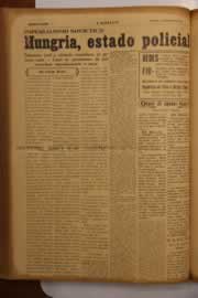 Página do jornal O Nordeste de maio de 1950
