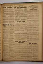 Página do jornal O Nordeste de junho de 1950