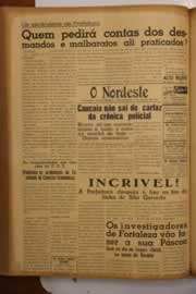 Página do jornal O Nordeste de junho de 1950