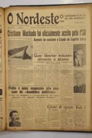 Página do jornal O Nordeste de junho de 1950