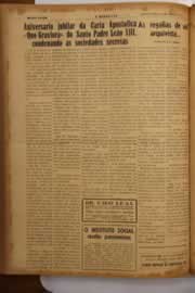Página do jornal O Nordeste de junho de 1950