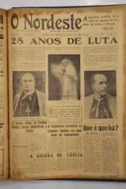 Página do jornal O Nordeste de junho de 1950