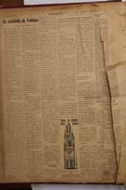 Página do jornal O Nordeste de julho de 1950