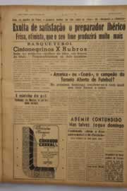Página do jornal O Nordeste de julho de 1950