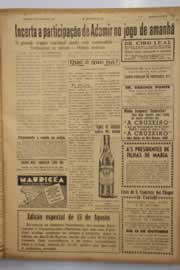 Página do jornal O Nordeste de julho de 1950