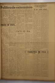 Página do jornal O Nordeste de julho de 1950
