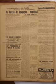 Página do jornal O Nordeste de julho de 1950