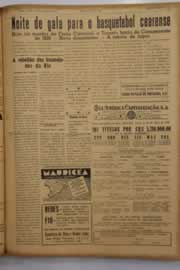 Página do jornal O Nordeste de julho de 1950