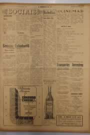 Página do jornal O Nordeste de julho de 1950