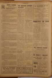 Página do jornal O Nordeste de julho de 1950