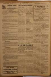 Página do jornal O Nordeste de agosto de 1950