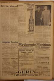 Página do jornal O Nordeste de agosto de 1950