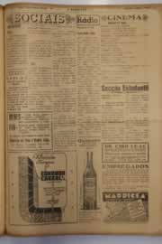 Página do jornal O Nordeste de agosto de 1950